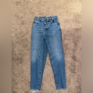 PACSUN HIGH RISE STRAIGHT JEANS
